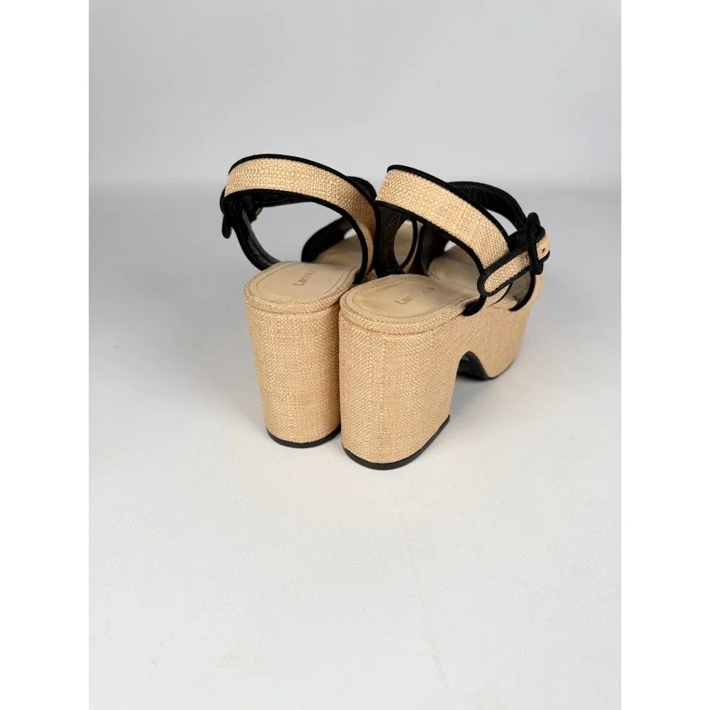 Larroude platform sandals